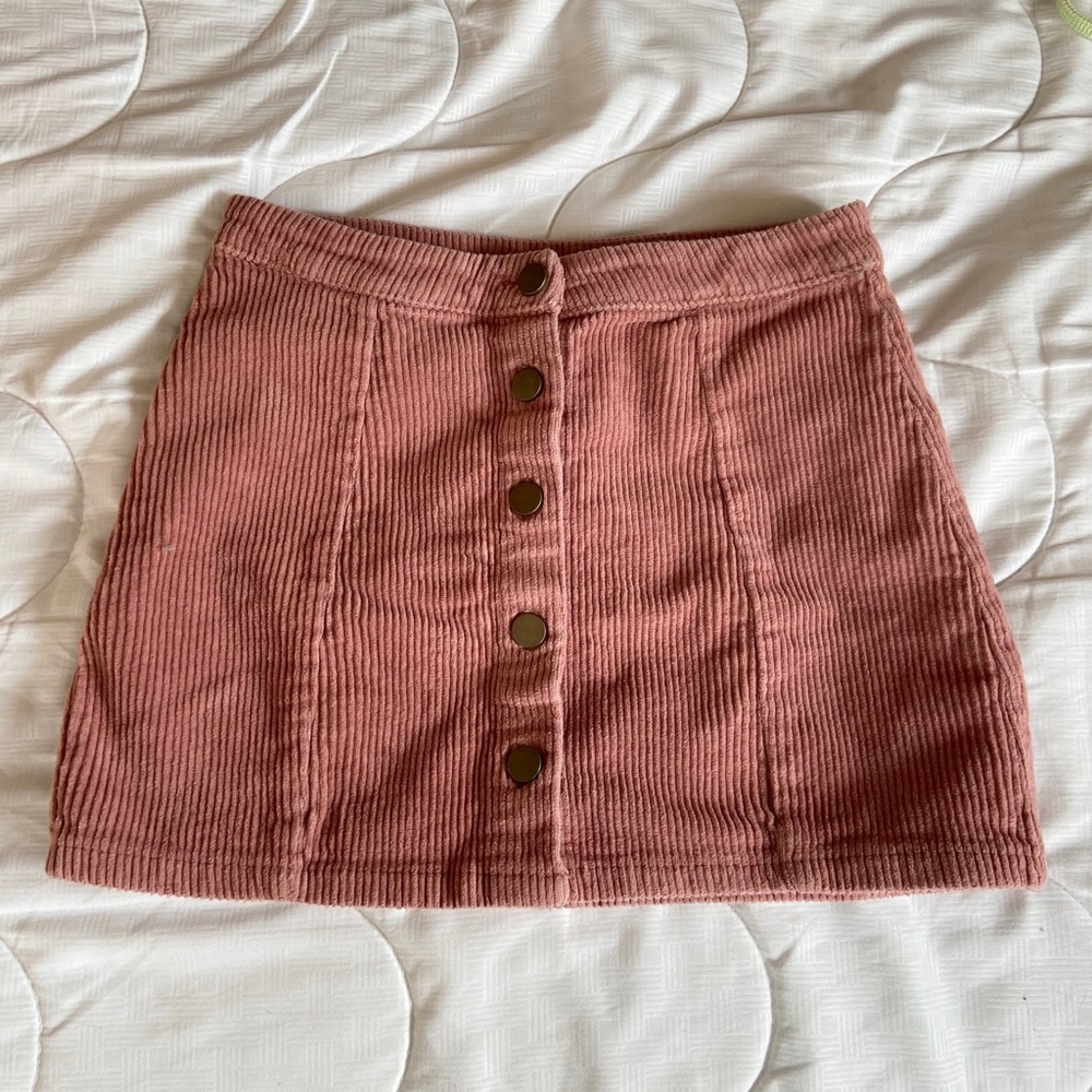 FOREVER 21 pink corduroy skirt✨
